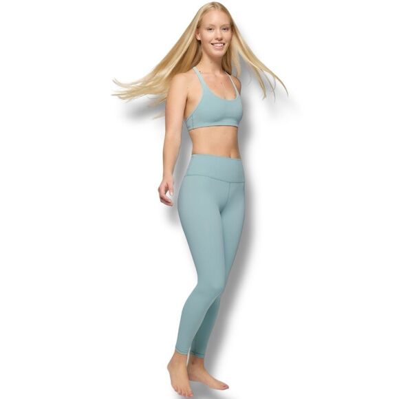 NWT prAna Luxara Racerback Sports Bra Womens Size Small S In Saltwater - Picture 6 of 7